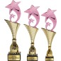 Zestaw pucharów NT1000 z figurką gwiazda uniwersalne 35-32-31 cm