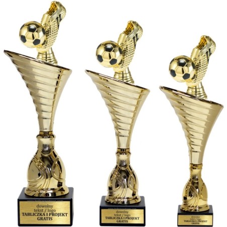 Puchar NT1000 z figurką korki piłka nożna