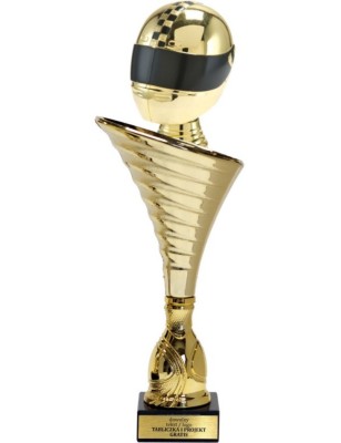 Złoty puchar z figurką motosport- NT1000 puchar tematyczny z dyscypliną