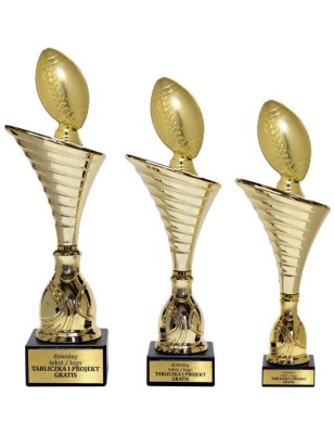 Puchar NT1000 z figurką rugby