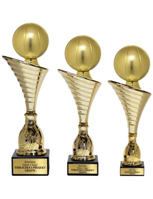 Puchar NT1000 z figurką koszykówka