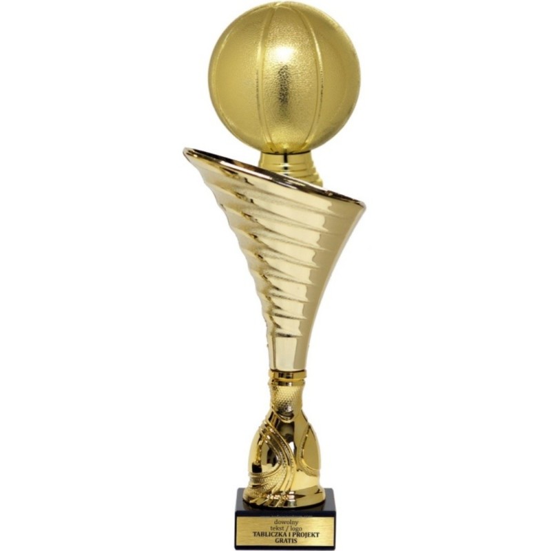 Puchar NT1000 z figurką koszykówka