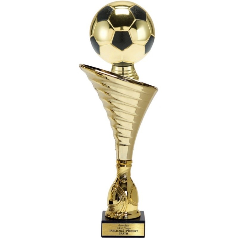Puchar NT1000 z figurką piłka nożna