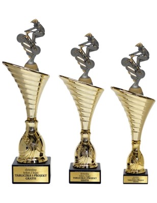 Puchar NT1000 z figurką BMX kolarstwo