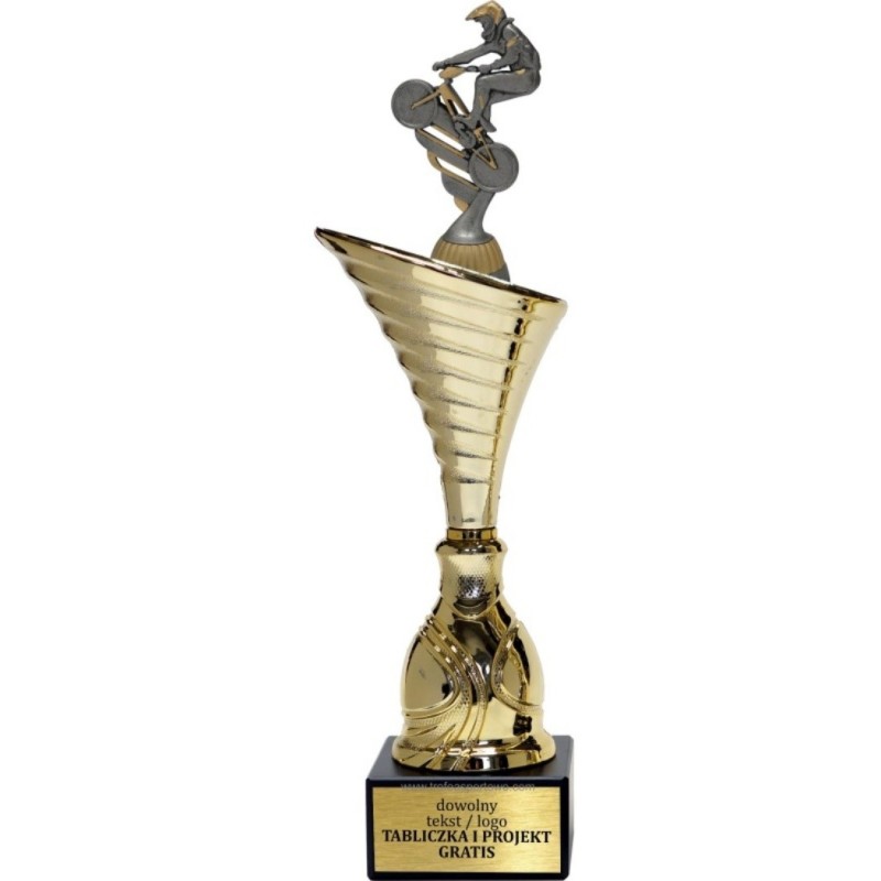 Puchar NT1000 z figurką BMX kolarstwo