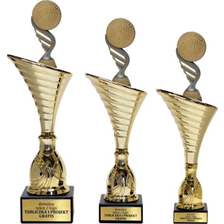 Puchar NT1000 z figurką golf