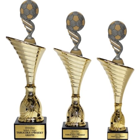 Puchar NT1000 z figurką piłka nożna