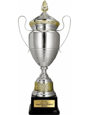 Puchar sportowy 1072 Złoto-srebrny 3 wysokości