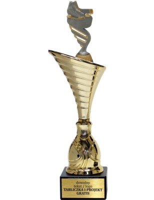 Złoty puchar z figurką hokej- NT1000 puchar tematyczny z dyscypliną