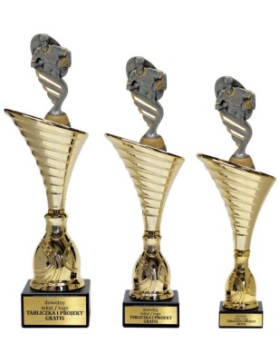 Puchar NT1000 z figurką rugbysta rugby