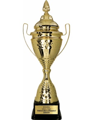 Puchar sportowy 1073 Złoty 3 wysokości