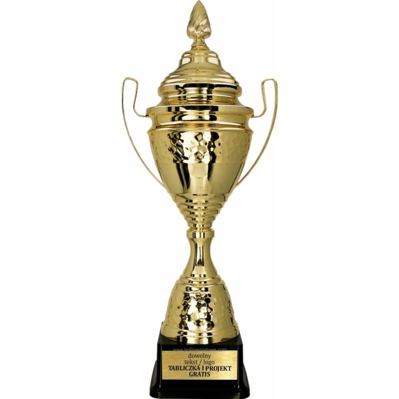 Artystyczny Puchar sportowy 1073 Złoty 3 wysokości