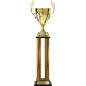 Kolumnowy Puchar sportowy 1075 Złoty 3 wysokości