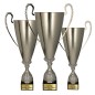 Okazały Puchar sportowy 1077 Srebrny 3 wysokości
