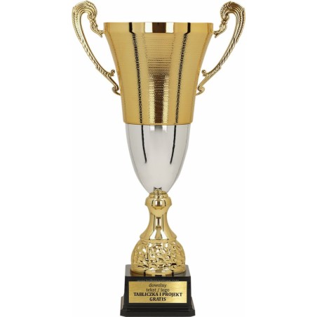 Puchar sportowy 2071 Złoto-srebrny 5 wysokości