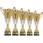 Puchar sportowy 2071 Złoto-srebrny 5 wysokości