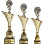Komplet pucharów NT1000 z figurką tenis ziemny 34-31-30 cm