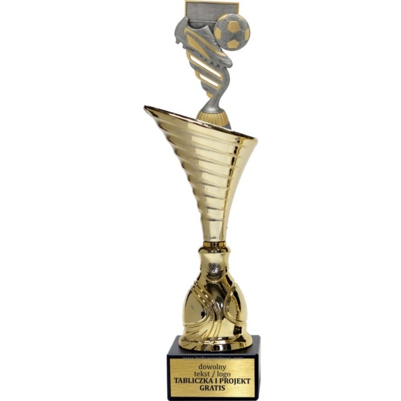 Puchar NT1000 z figurką piłka nożna
