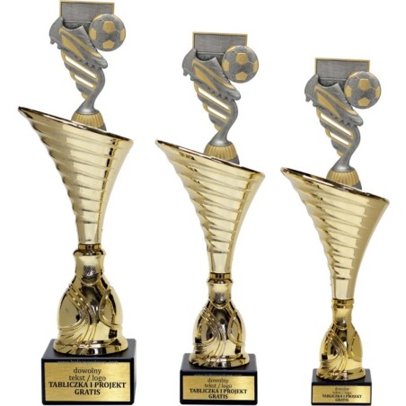 Puchar NT1000 z figurką piłka nożna