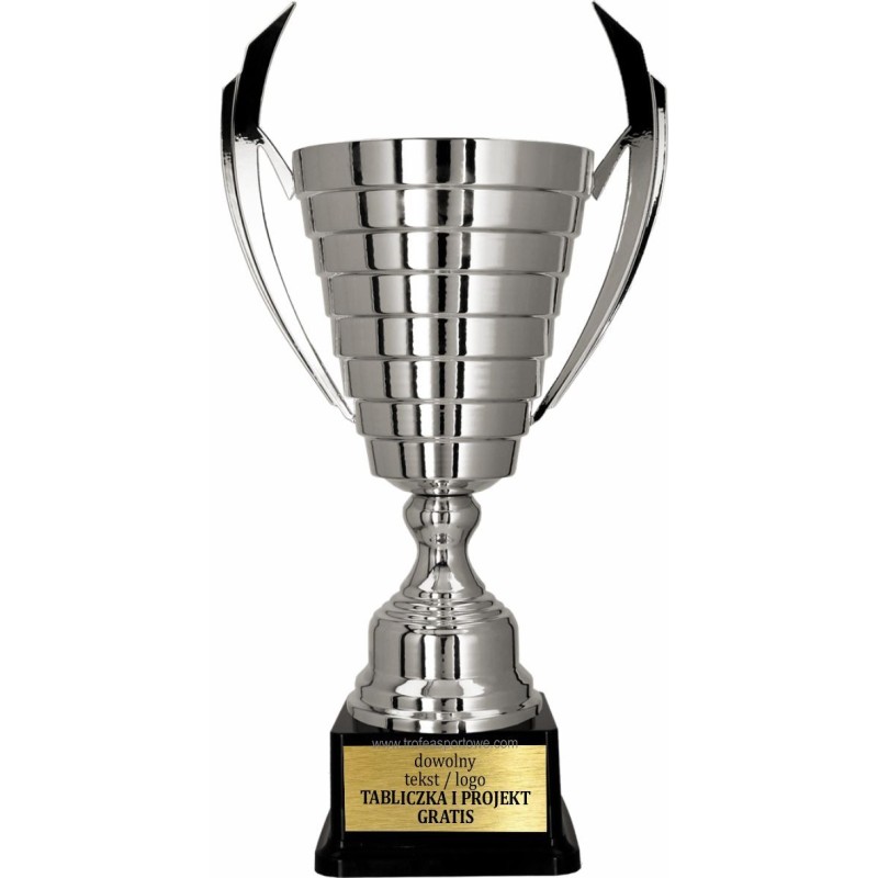 Puchar sportowy 2082 Srebrny 3 wysokości