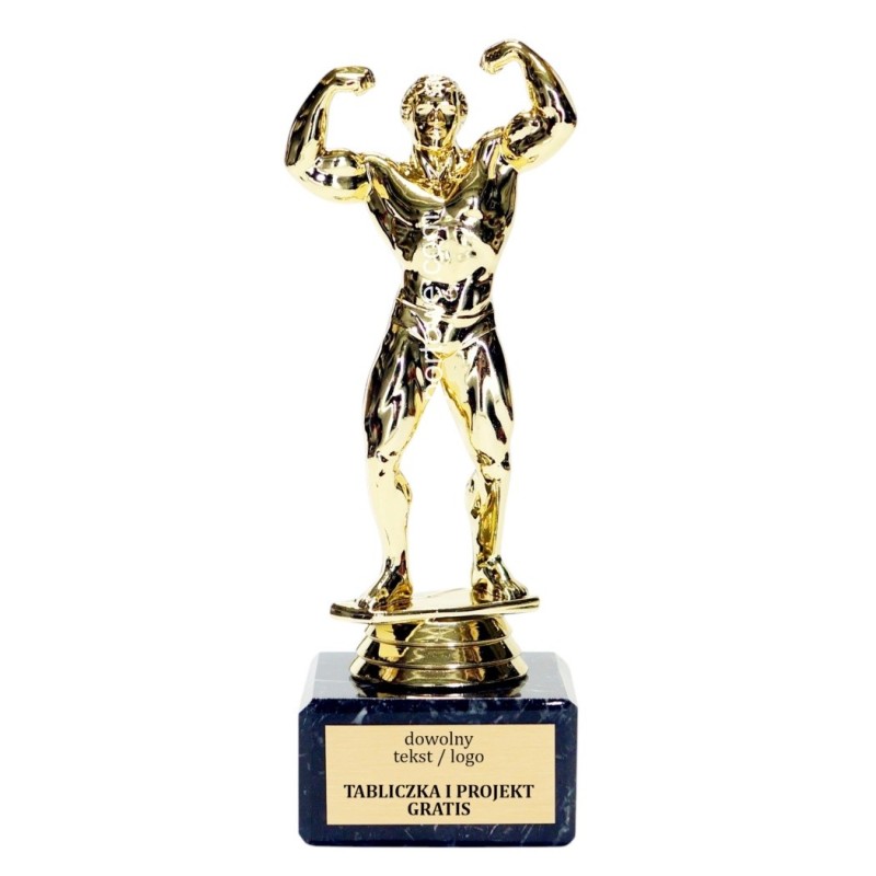 Statuetka taniec kulturysta kulturystyka 16-18 cm