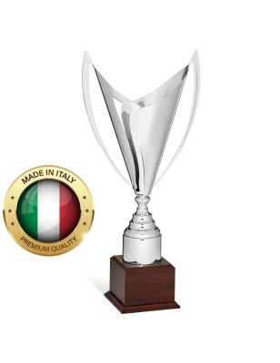 Srebrny puchar 96002 – Nowoczesne trofeum metalowe