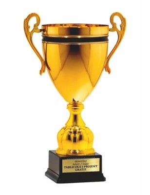 Puchar 25124 z tabliczką w cenie