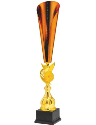 Zestaw Pucharów 26108 w 3 kolorach złoto srebro brąz 59 cm