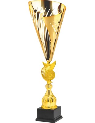 Komplet Pucharów 26113 74-72-70 cm na czarnej podstawie