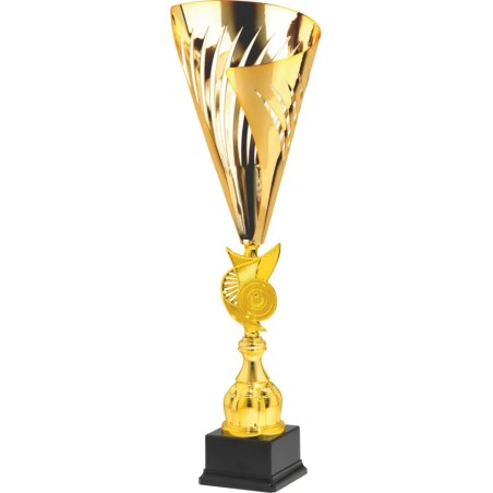 Komplet Pucharów 26113 74-72-70 cm na czarnej podstawie