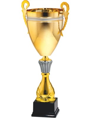 Zestaw Pucharów 26124 ze zdobieniem w kolorach podium 62-57-52 cm