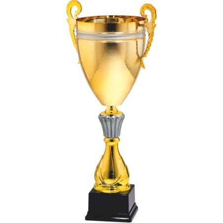 Zestaw Pucharów 26124 ze zdobieniem w kolorach podium 62-57-52 cm