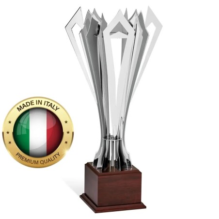 Srebrny puchar korona 96008 – Nowoczesne trofeum