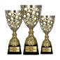 Artystyczny ażurowy Złoto-srebrny puchar 3163 na zawody sportowe
