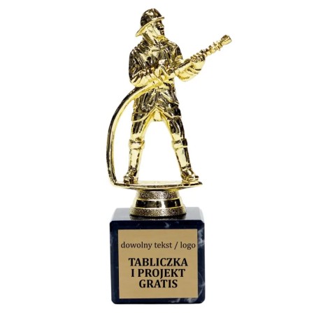 Statuetka strażaka straż pożarna PSP OSP