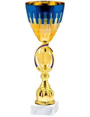 Reprezentacyjny puchar 25211 złoto-niebieski