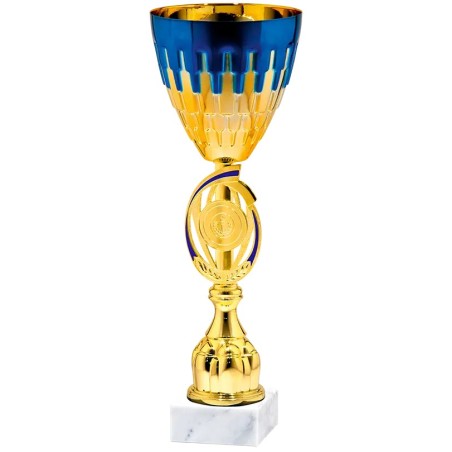 Reprezentacyjny puchar 25211 złoto-niebieski