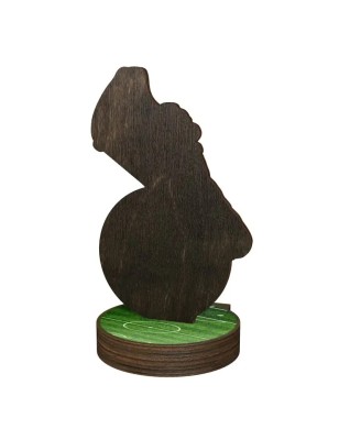 Statuetka drewniana - seria RW piłka nożna