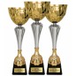 Prestiżowy Puchar 3153 elegancki złoto-srebrny na turniej sportowy
