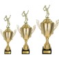 Komplet pucharów NT733 z figurką tenisista tenis ziemny 52-46-41 cm Komplet pucharów NT733 z figurką tenisista tenis ziemny 52-46-41 cm