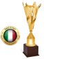 Złote trofeum 96013 ozdobna nagroda metalowa