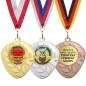 Medal uniwersalny 5cm piórko z szarfą i wklejką