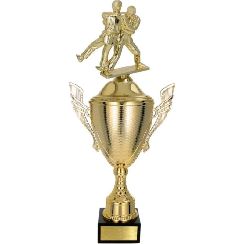 Puchar NT733 z figurką judoka judo Puchar NT733 z figurką judoka judo