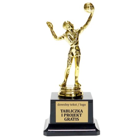 Statuetka Siatkarka Siatkówka Piłka Siatkowa 20 cm