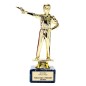 Statuetka strzelec pistolet strzelectwo 17-19 cm na marmurze Statuetka strzelec pistolet strzelectwo 17-19 cm na marmurze