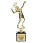 Statuetka tenisistka tenis ziemny kobiet 19-21 cm na marmurze Statuetka tenisistka tenis ziemny kobiet 19-21 cm na marmurze