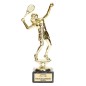 Statuetka tenisistka tenis ziemny kobiet 19-21 cm na marmurze Statuetka tenisistka tenis ziemny kobiet 19-21 cm na marmurze
