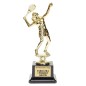 Złota statuetka A132 tenisistka tenis ziemny Złota statuetka A132 tenisistka tenis ziemny