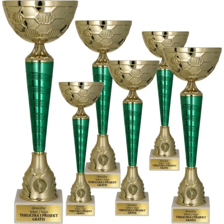 Puchar 9287 w złoto-zielonej odsłonie