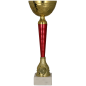 9290 – elegancki puchar w złoto-czerwonej odsłonie